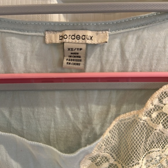 Anthropologie Lace Tee Top, Size XS, NWOT - Picture 2 of 4